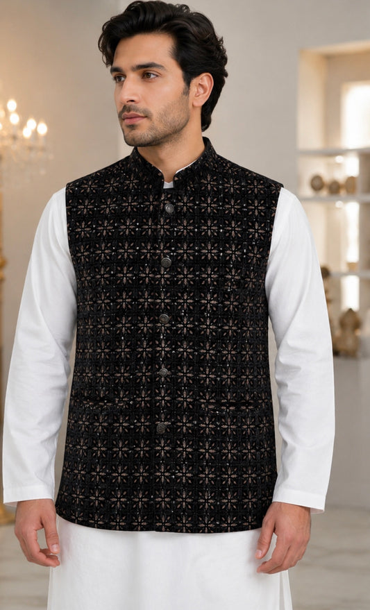 Black Waist Coat