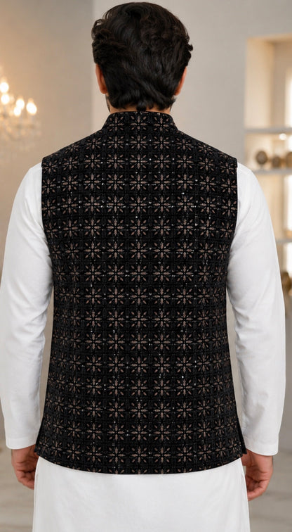 Black Waist Coat